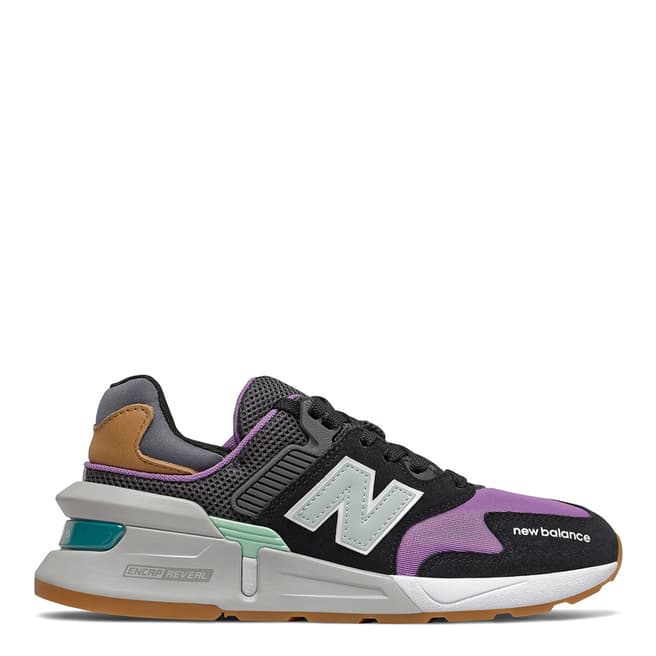 New Balance Black/Purple 997 Sneaker