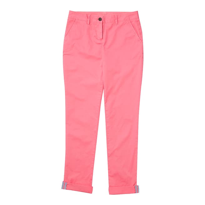 Crew Clothing Pink Chino Cotton Trouser