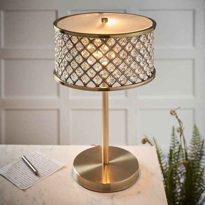 Lymington Antique Brass Hudson Table Light