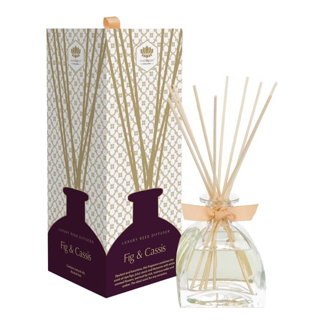 madebyzen Signature Reed Diffuser Set, Fig & Cassis