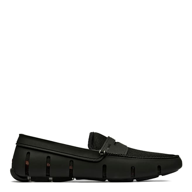 Swims Black Penny Loafers