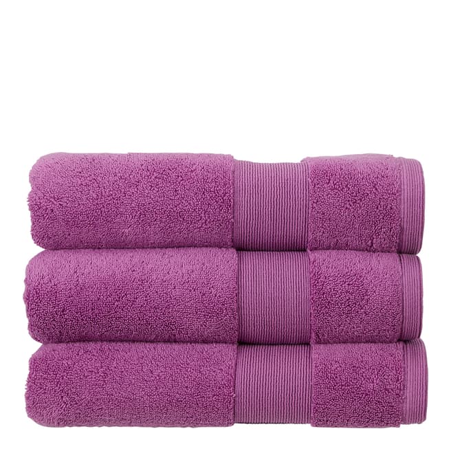 Kingsley Carnival Pair of Hand Towels, Violet
