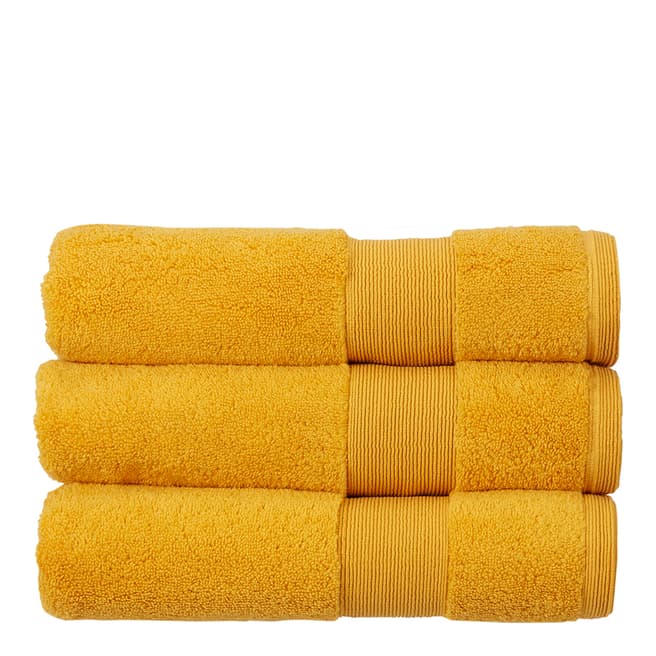 Kingsley Carnival Pair of Bath Towels, Saffron