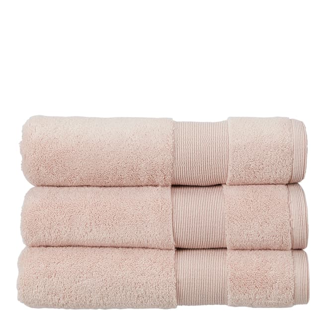 Kingsley Carnival Pair of Bath Towels, Blush
