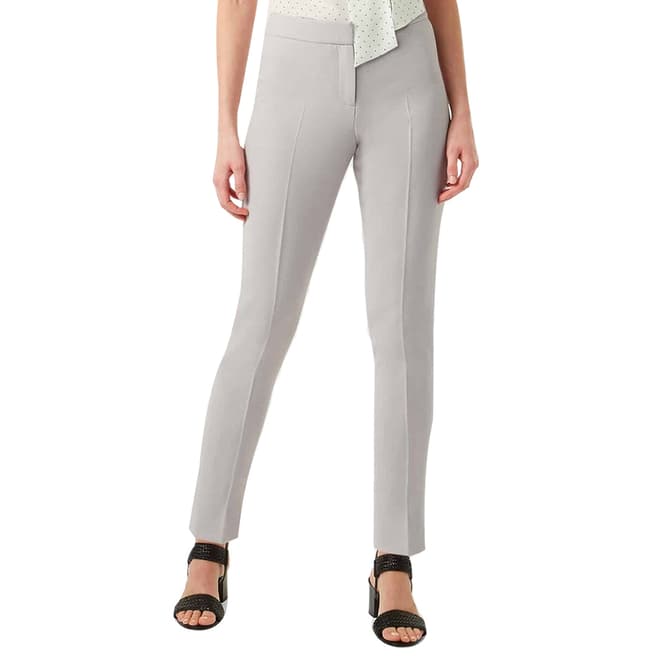 Hobbs London Grey Alexia Tapered Trousers