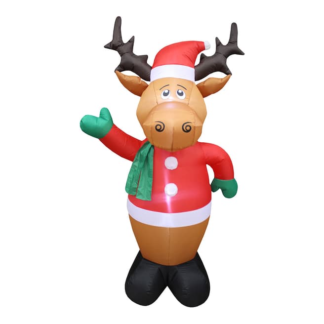 Festive Inflatable Reindeer 120cm