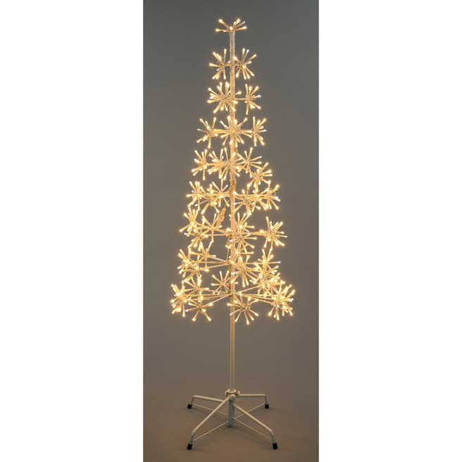 Festive Warm White LED Star Light 120cm