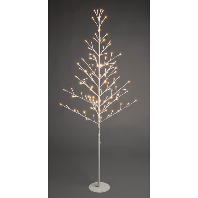 Festive Lit Warm White Tree 150cm
