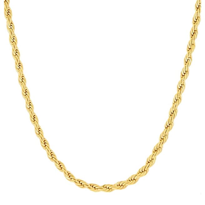 Stephen Oliver 18K Gold Plated Twist Necklace