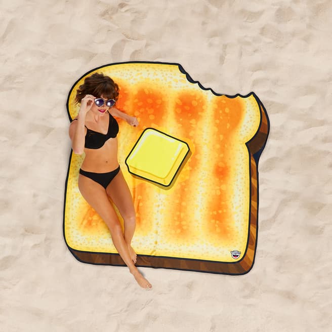 BigMouth Buttered Toast Beach Blanket 