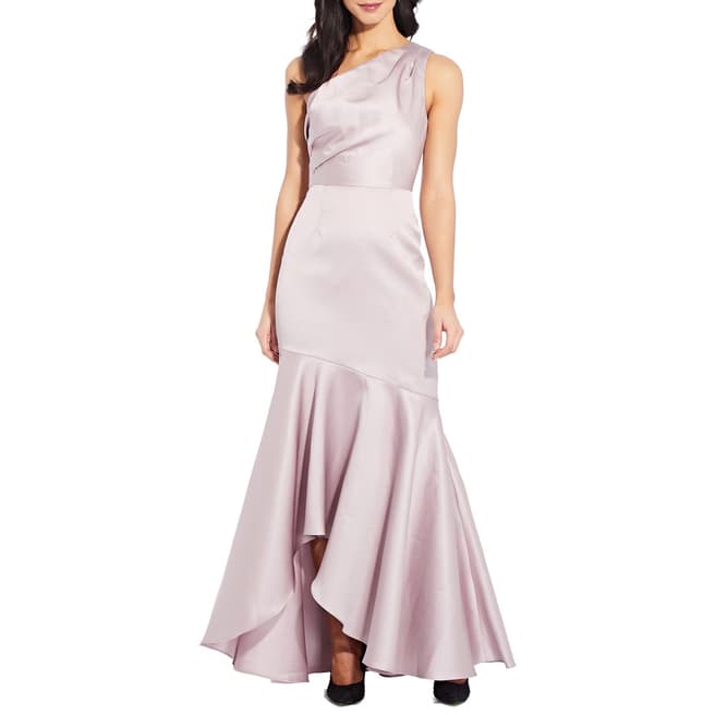 Adrianna Papell Marble Mikado Long Gown