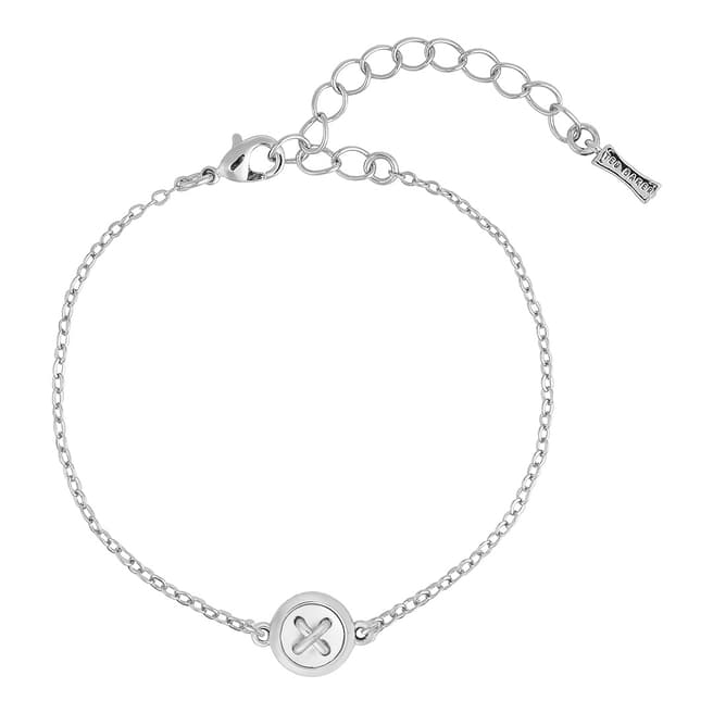 Ted Baker Silver Brenna Mother of Pearl Button Bracelet