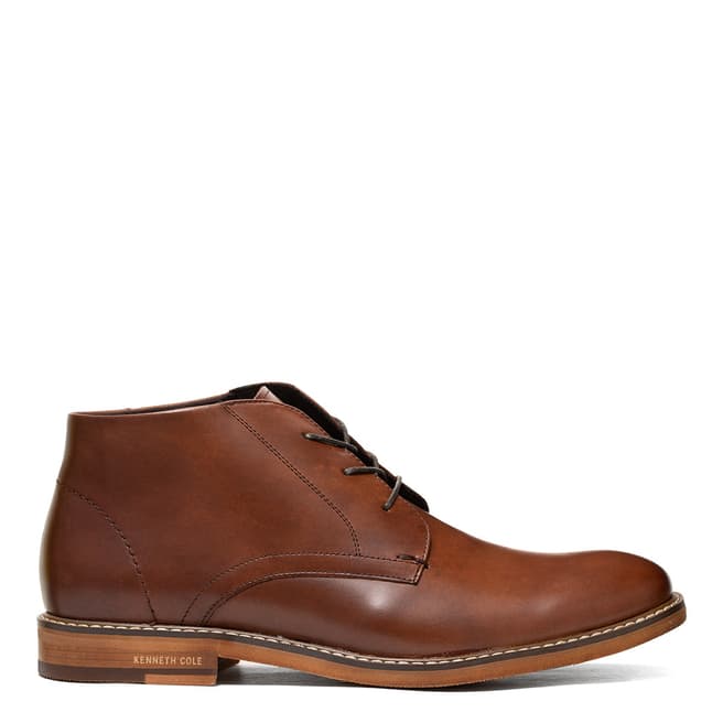 Kenneth Cole Brown Dance Chukka Ankle Boots