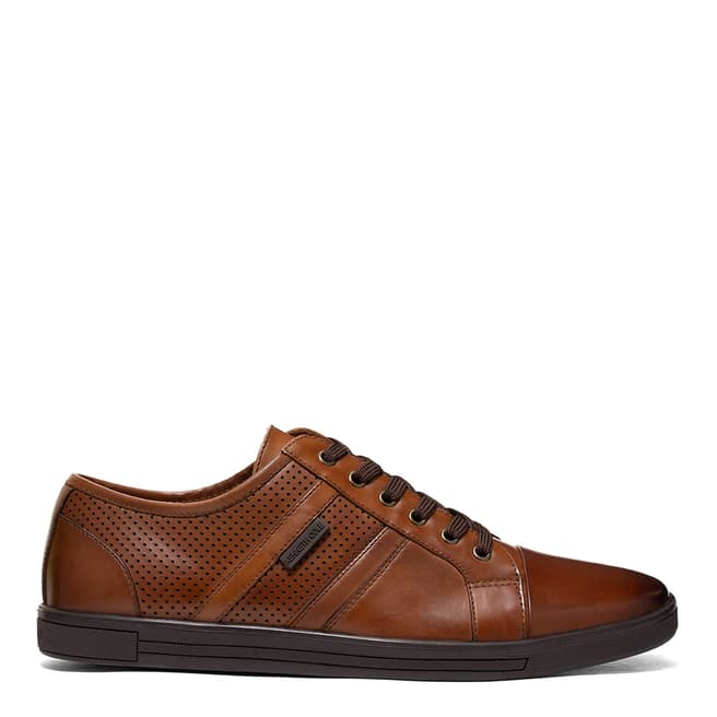 Kenneth Cole Cognac Initial Step Low Top Sneakers