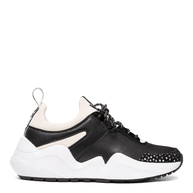 Kenneth Cole Black/White Maddox Jogger Sneakers