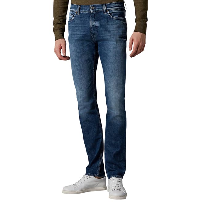 7 For All Mankind Blue Ronnie Stretch Jeans