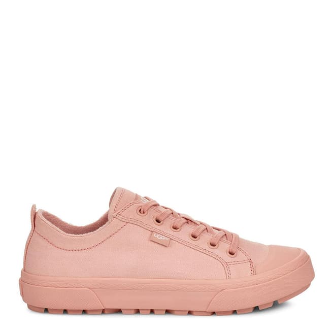 UGG Pink Aries Canvas Trainers