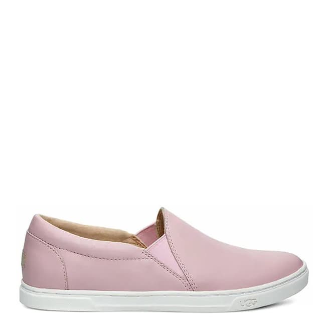 UGG Pink Kitlyn Leather Sneakers