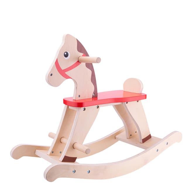 New Classic Toys Wooden Rocking Horse