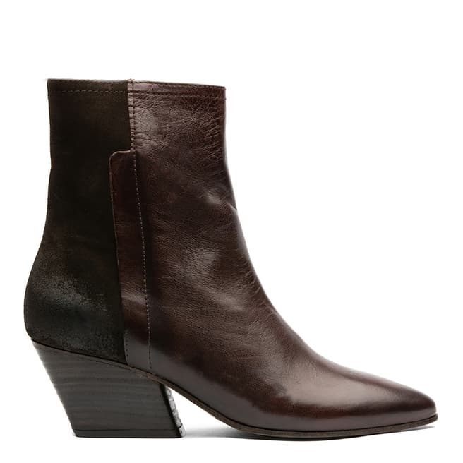 H by Hudson Brown Elm Ankle Boots