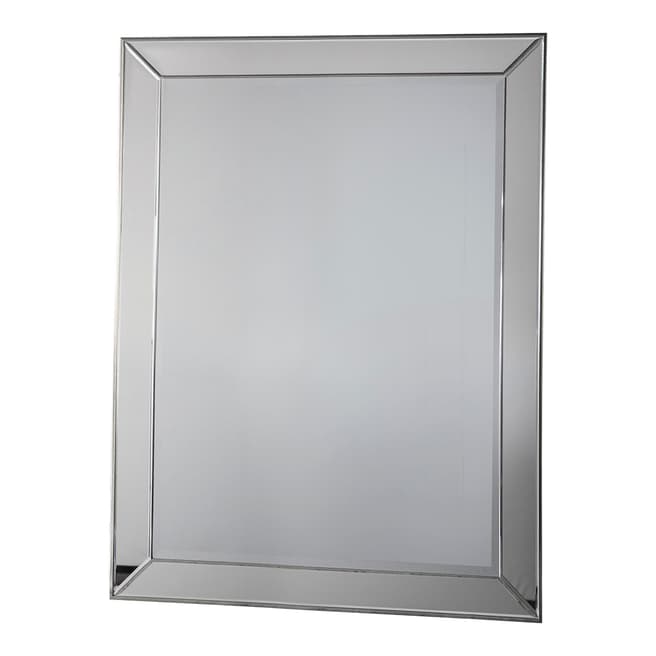 Gallery Living Petruth Rectangle Mirror Silver 750x30x1055mm