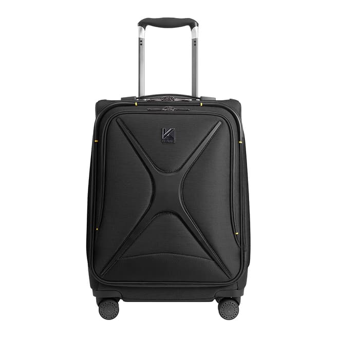 Kevlar Black Discovery Small Suitcase