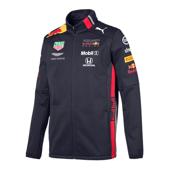 Red Bull Racing Navy Men's Team Softshell Jacket