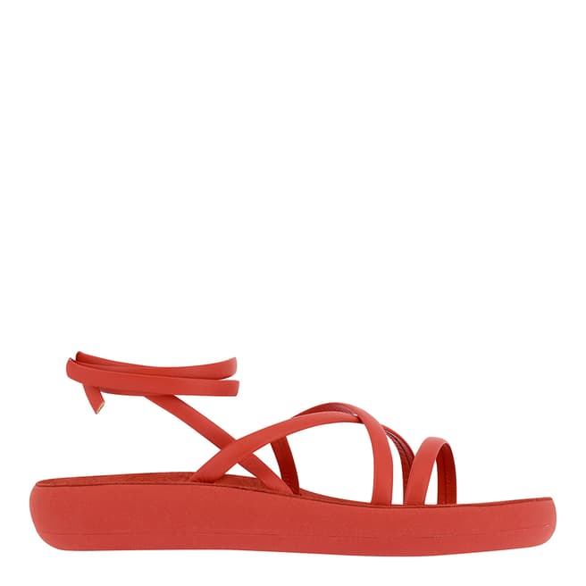 Ancient Greek Red Morfi Comfort Sandals