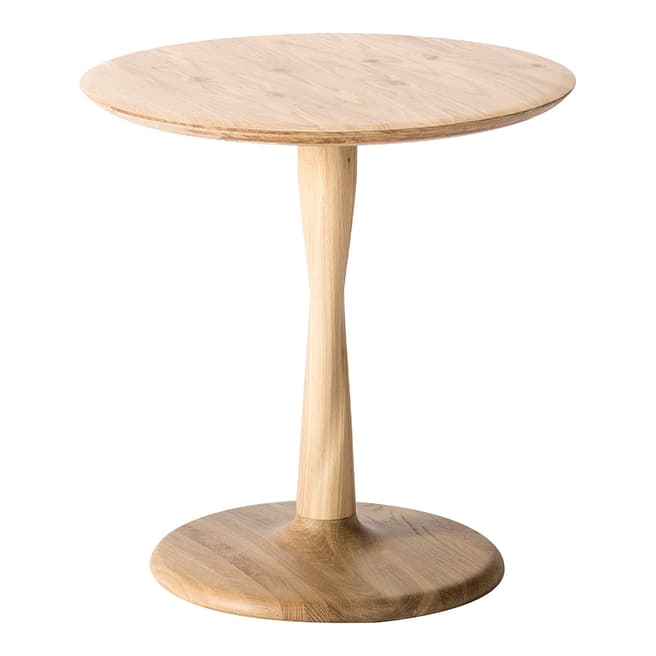 LOMBOK Berlin Round Side Table - Oak