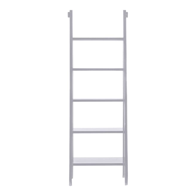 LOMBOK Canton Ladder Bookcase- Light Grey