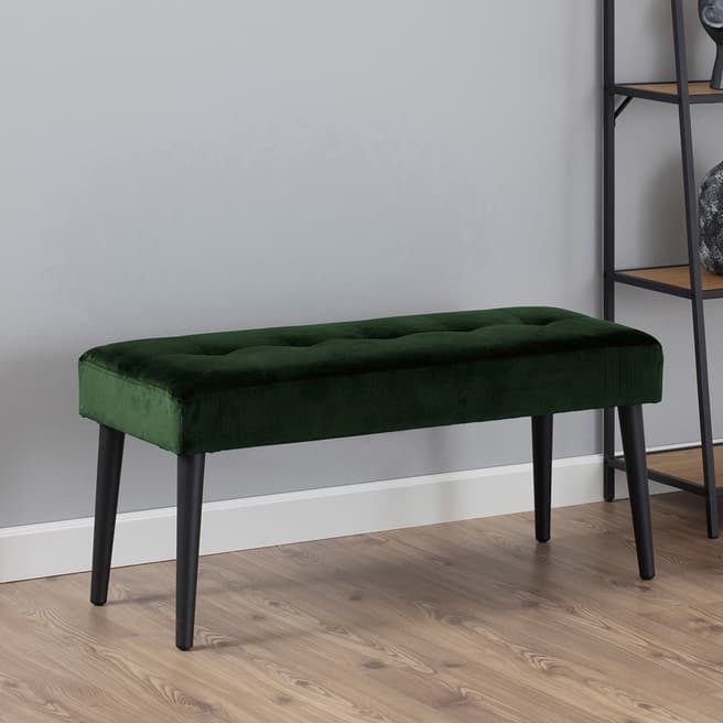 Actona Glory Bench, Forest Green