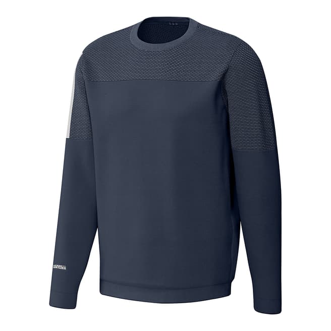Adidas Golf Men's Navy Sport Primeknit Sweater
