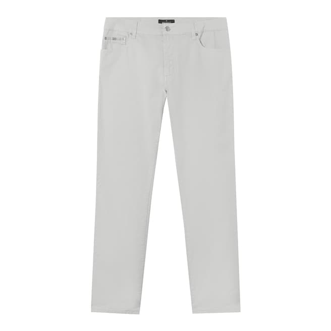 Hackett London White Trinity Stretch Jeans