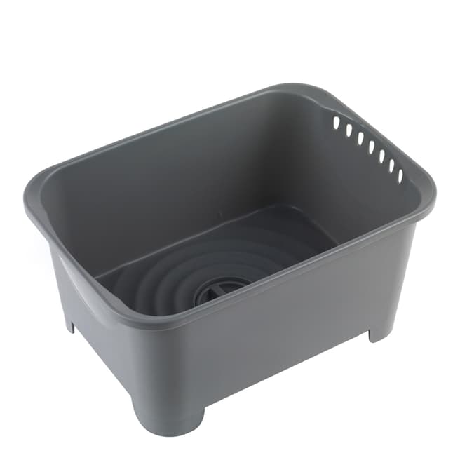 Beldray Grey Washing Up Bowl with Drainer