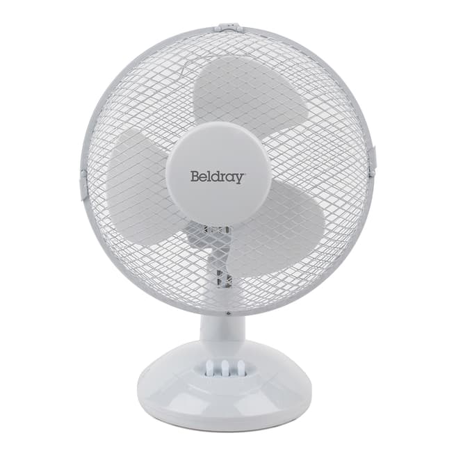 Beldray Oscillating Desk Fan, 23cm
