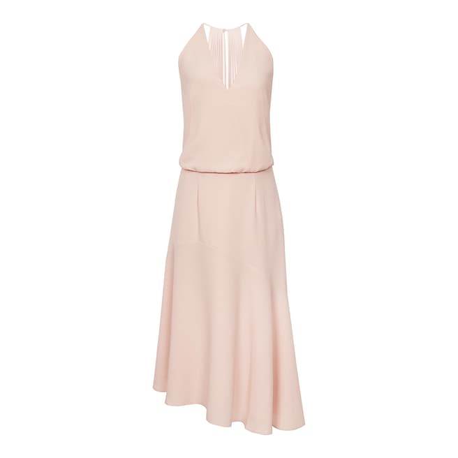 Reiss Pink Talin Strappy Dress