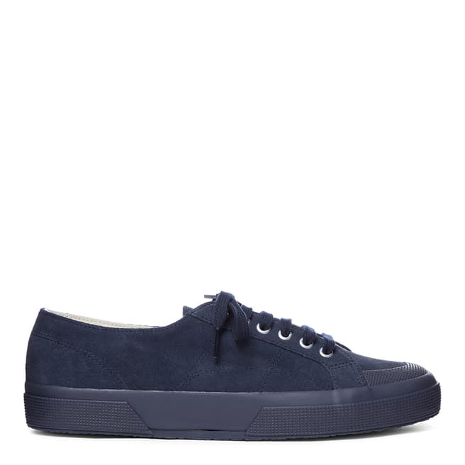 Superga Full Deep Navy 2390 Suede Trainers