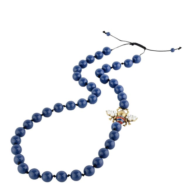 Amrita Singh Blue Bumble Beaded Necklace