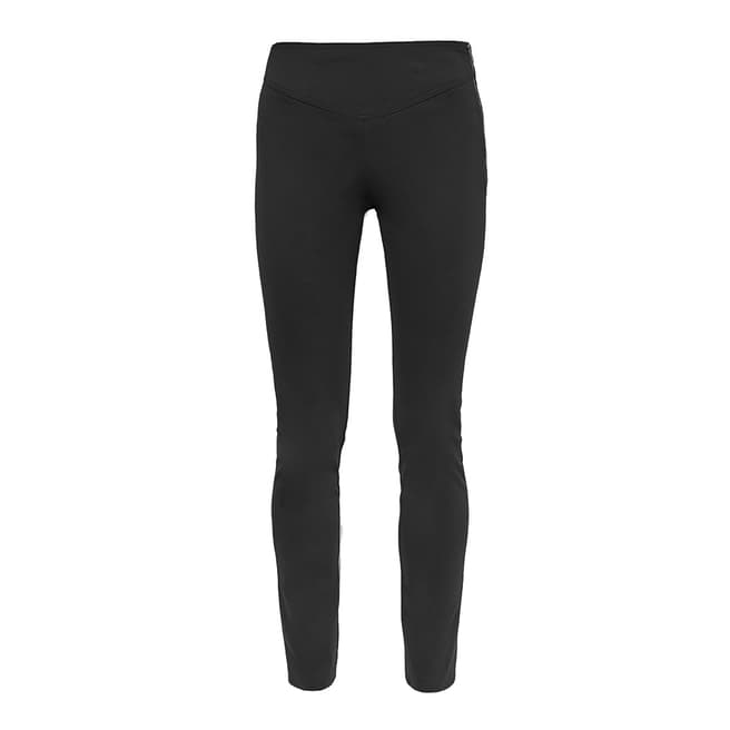 Great Plains Black Fitted Stretch Trousers