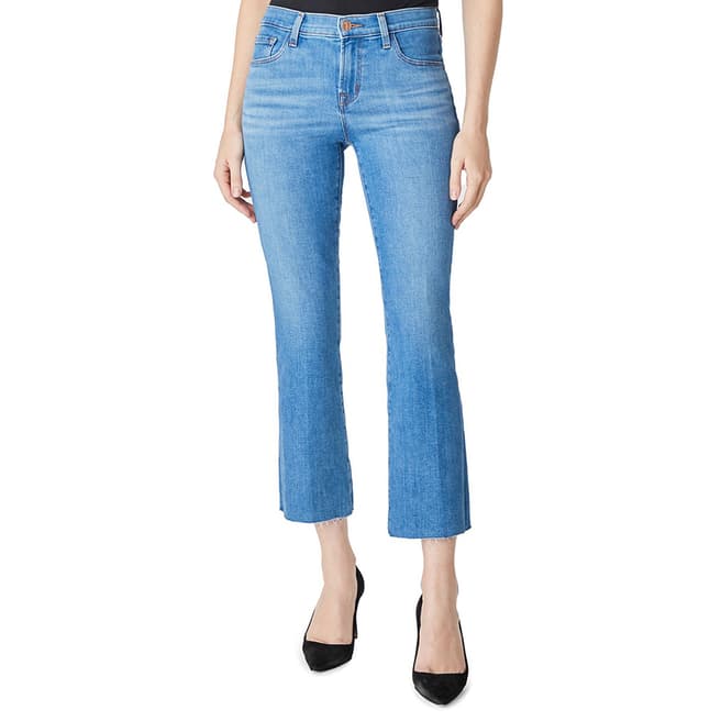 J Brand Mid Blue Selena Boot Cut Stretch Jeans