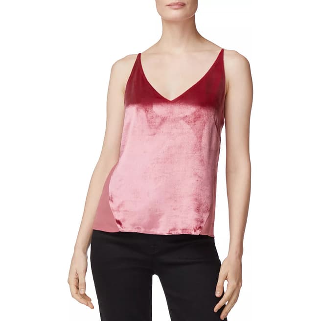 J Brand Pink Lucy Cami Top