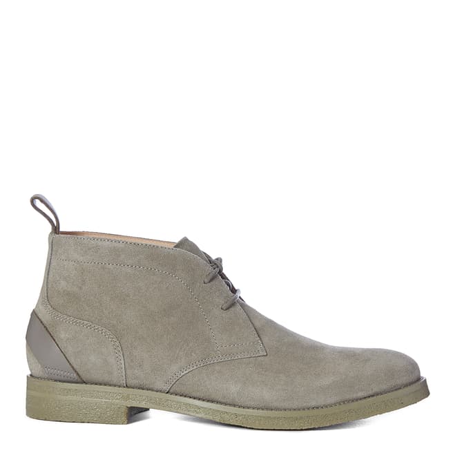 Reiss Mint Reeves Crepe Sole Suede Chukka Boots