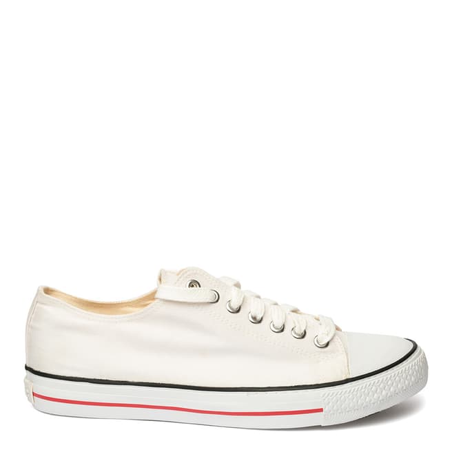 Ethletic White Eth Low Top Trainers