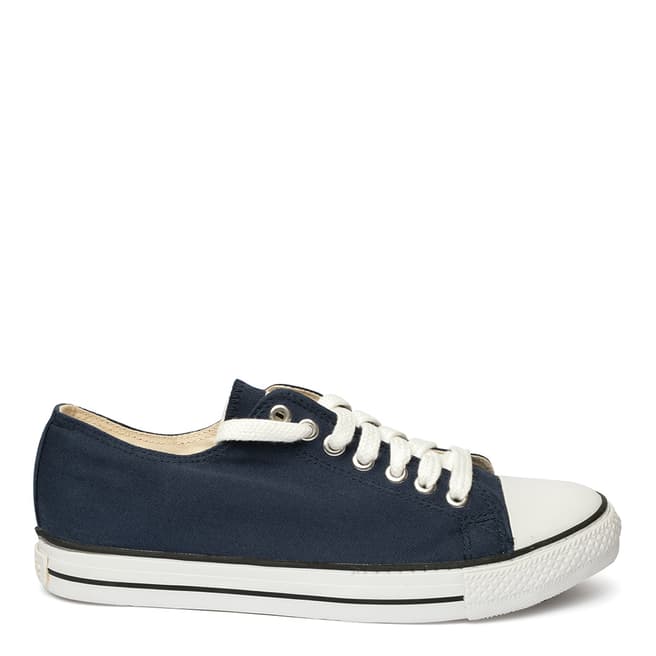 Ethletic Navy White Sole Eth Low Top Trainers