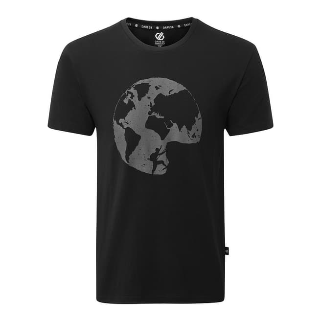Dare2B Black Cotton T-Shirt