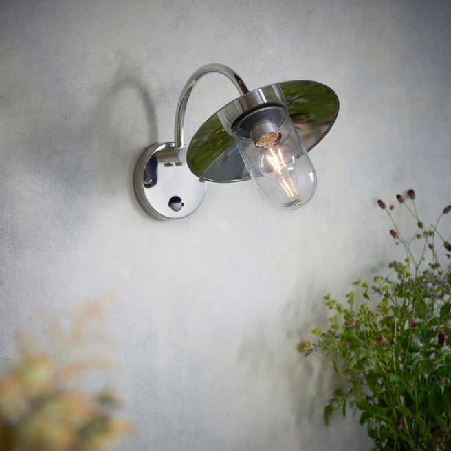 Endon Lighting Set of 2 Stainless Steel Lincoln Outdoor Wall Light