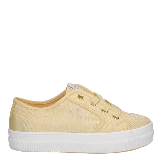 Gant Light Yellow Leisha Low Lace Sneakers