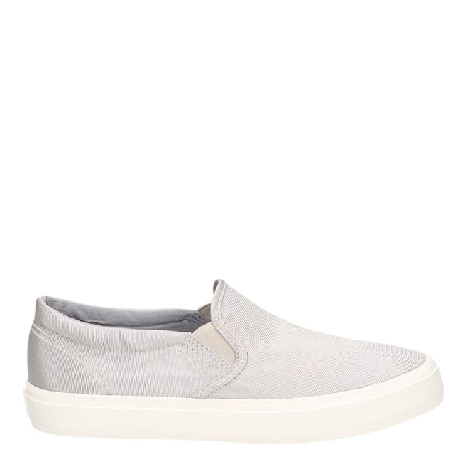 Gant Silver Grey Pinestreet Slip-on Shoes