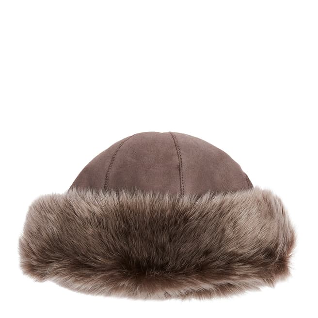 Laycuna London Luxury Nutmeg Sheepskin Classic Hat