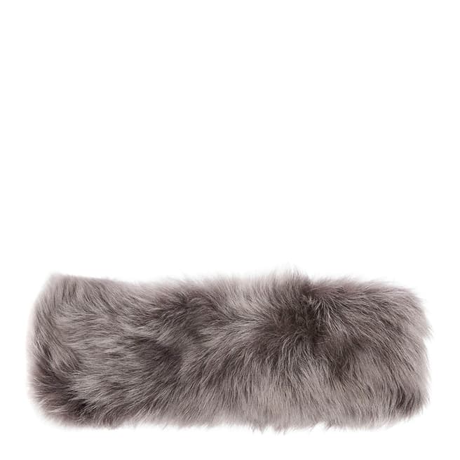 Laycuna London Luxury Grey Sheepskin Headband